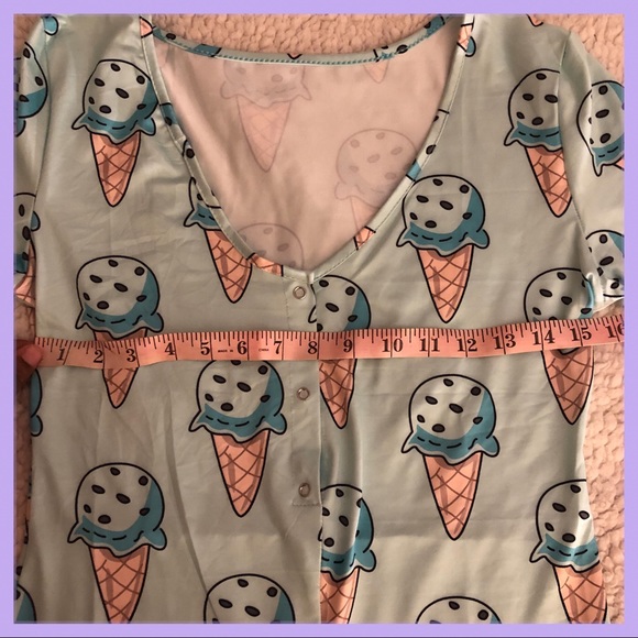 💙🍦Ice Cream Pajama Onsies🍦💙 - Picture 10 of 15